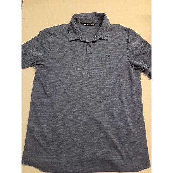 Travis Mathew Other - Travis Mathew Golf Polo Shirt Mens Medium Gray Geometric Short Sleeve Stretch